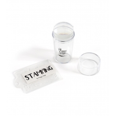 Kit de stamping avec racloir et tampon 
