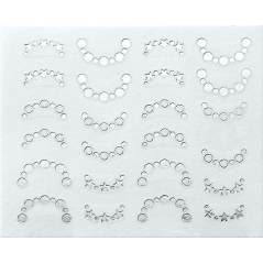 Décalcomanies pour ongles Water decals 3D 
