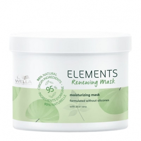Masque régénérant brillance et anti-casse anti-frisottis Elements
