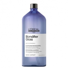Shampoing restaurateur et illuminateur GLOSS pour cheveux blonds Blondifier Série Expert