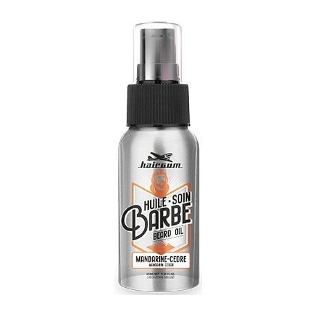 Huile de soin barbe Mandarine Cèdre 