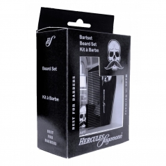 Set d'entretien pour barbe peigne et huile 